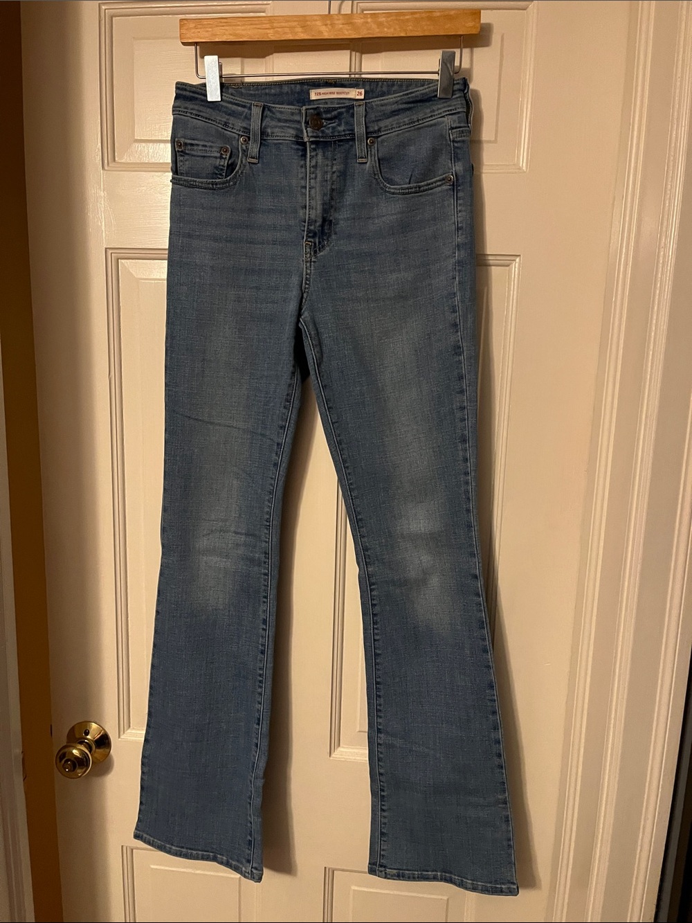 Levi's Women's Light Blue Flare Jeans